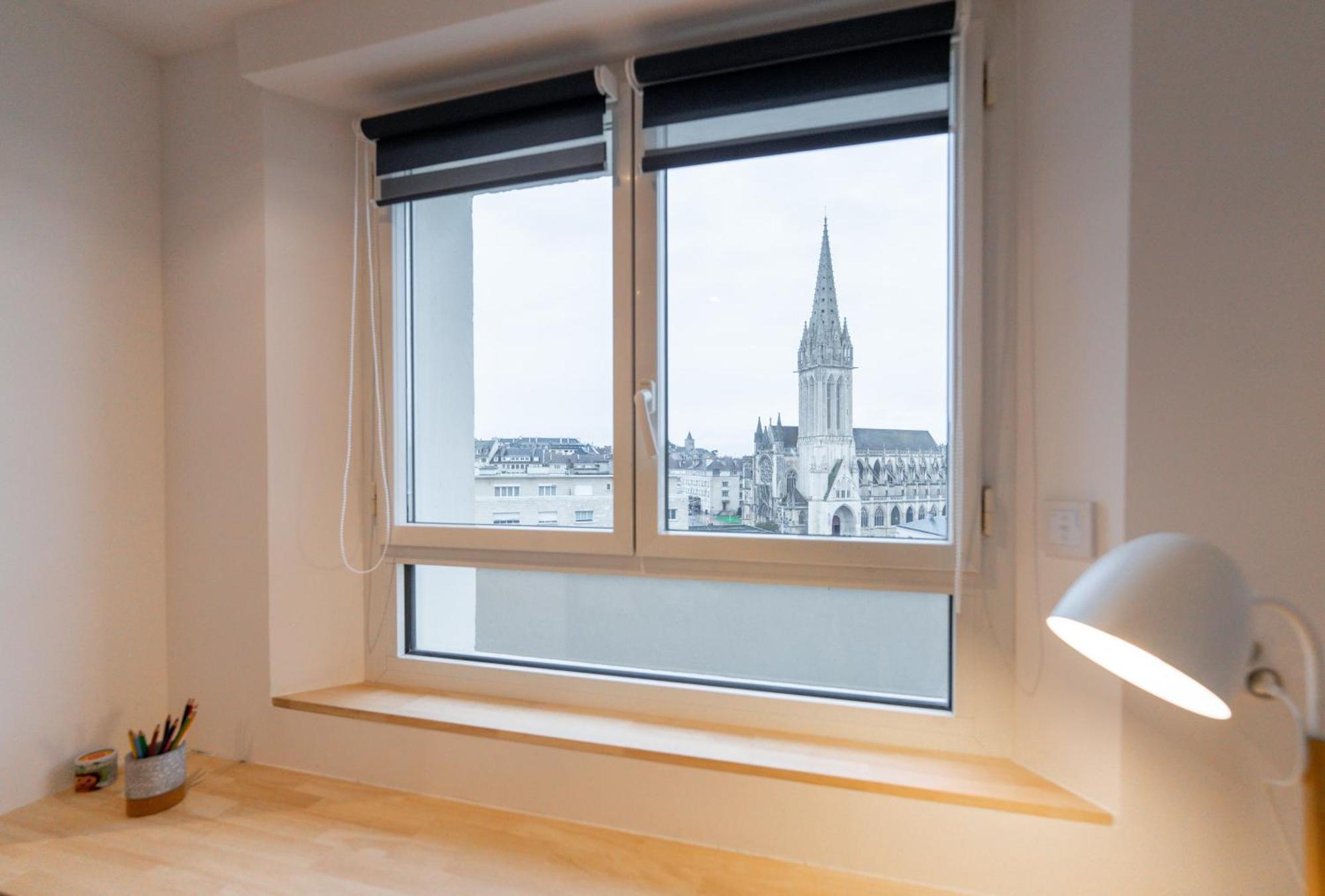 Appt Premium Centre Chateau Terrasse 2 Chambres 6P Vue Exceptionnelle Caen Ngoại thất bức ảnh